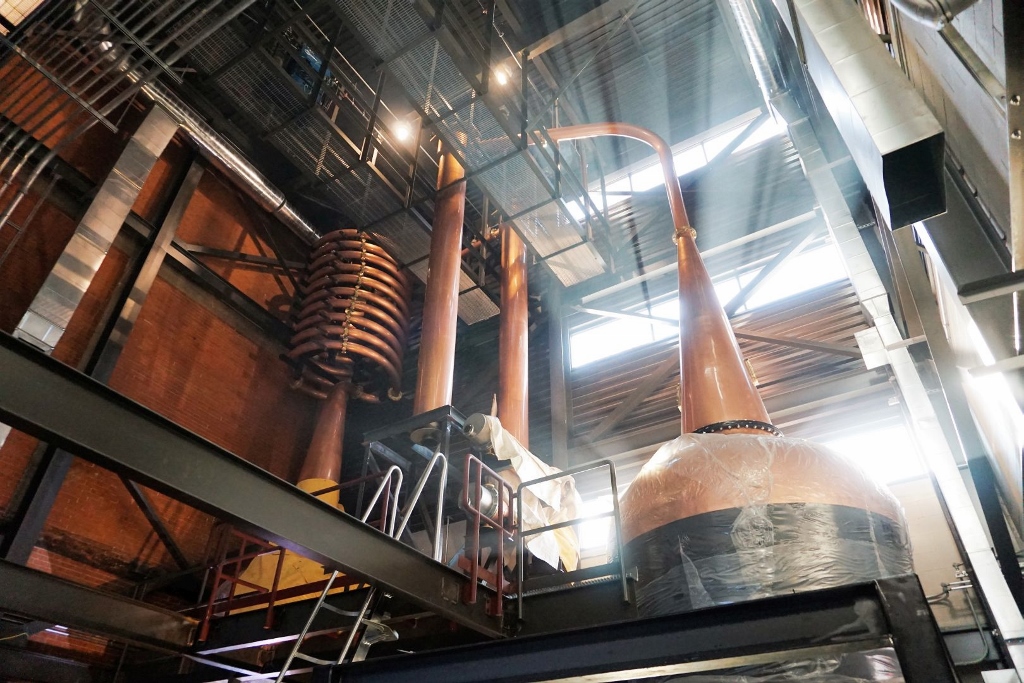 ICC Turnkey - Balcones Distillery, Forsyth Stills in Place