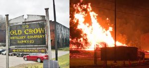 Jim Beam - The Old Crow Distillery Company Barrel Warehouse Fire July 2019
