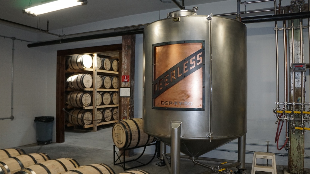 Joseph & Joseph Architects - Kentucky Peerless Distillery - Blending Tank and Barrels