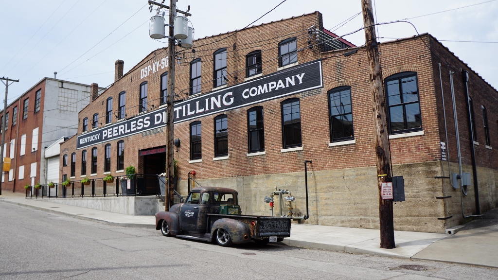 Joseph & Joseph Architects - Kentucky Peerless Distillery - Front of Building with Truck