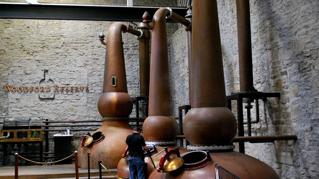 Luckett & Farley - Woodford Reserve Distillery Pot Stills