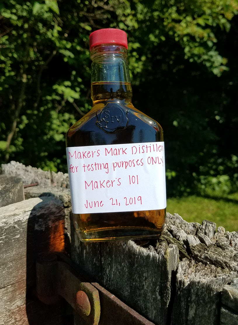 Maker's Mark Distillery - Maker's Mark 101 Proof Kentucky Straight Bourbon Whiskey - Test Sample