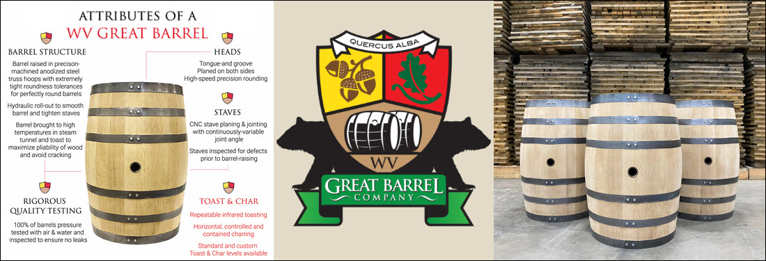 West Virginia Great Barrel Company - 546 Mountain Home Road, Caldwell, WV 24925