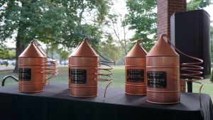 Kentucky Bourbon Hall of Fame - Miniature Copper Still Awards