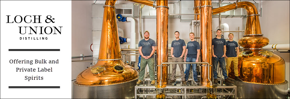 Loch & Union Distilling - Maker's of Bulk and Private Label Spirits, Hero Image
