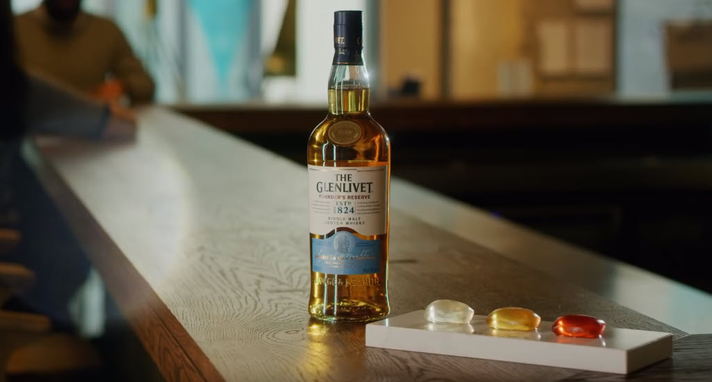 The Glenlivet Speyside Single Malt Scotch - The Capsule Collection Whisky Pod