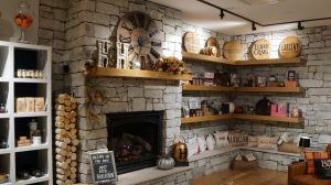 Heaven Hill Distillery - Visitor Center Fireplace