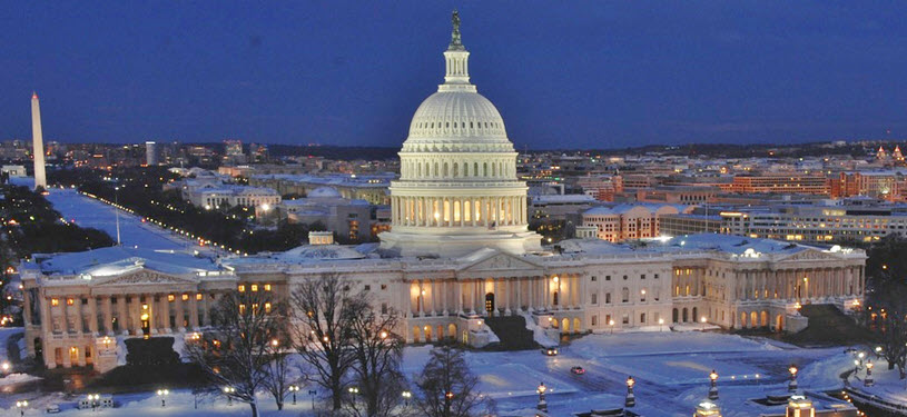 Capital Building in the Winter