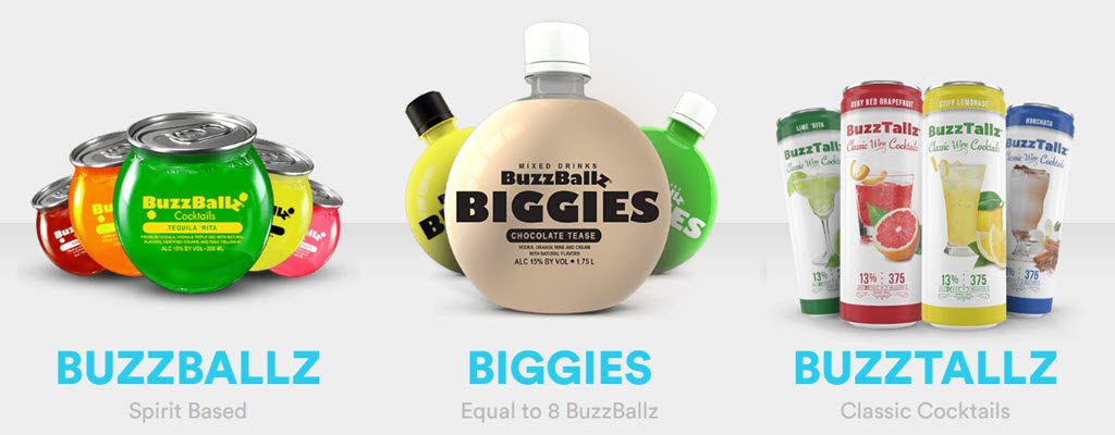 Southern Champion - Ready to Drink BuzzBallz Cocktails, BuzzBallz Biggies and BuzzTallz