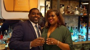 Fresh Bourbon Distilling Co. - Founders Sean and Tia Edwards at Launch Party