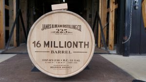 Jim Beam Distillery - Jim Beam Bourbon Celebrates the 16 Millionth Barrel, February 2020