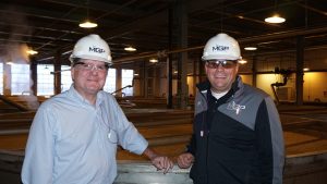 MGP Ingredients - CEO Gus Griffin in the Distillery