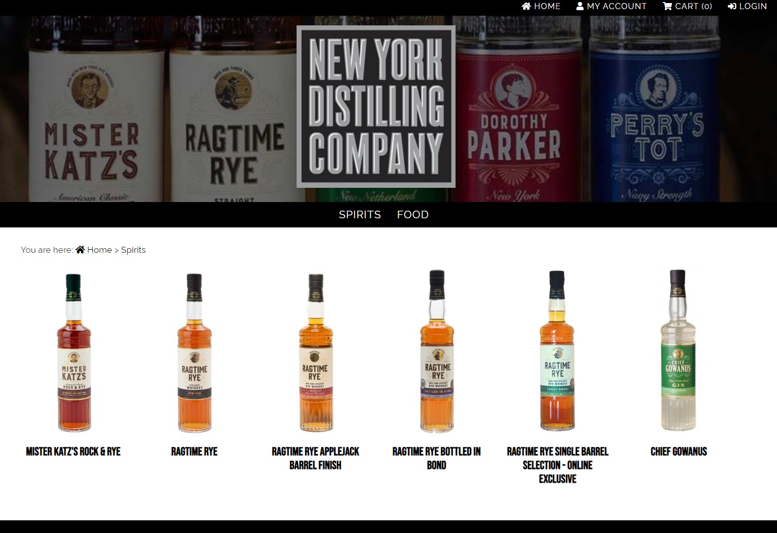 Spirits 360 Solutions - New York Distilling Co, Spirits All