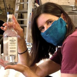 Catoctin Creek Distilling Co. - Co-Founder and Chief Distiller Becky Harris, Hand Sanitizer