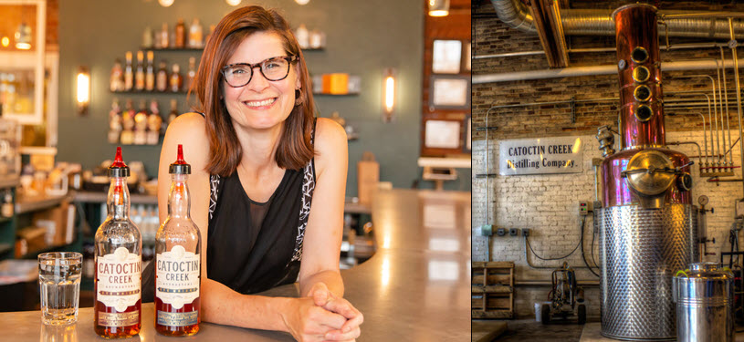 Catoctin Creek Distilling Company - Co-Founder & Chief Distiller Becky Harris