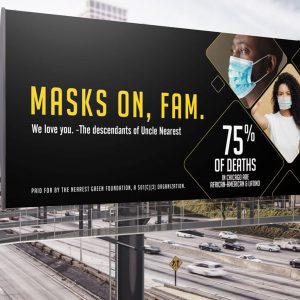 Nearest Green Distillery - Masks On Fam. We love you. The descendants of Uncle Nearest