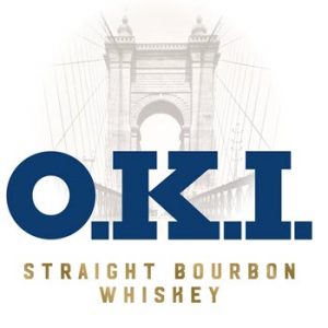 O.K.I. Straight Bourbon Whiskey - Bottle Label