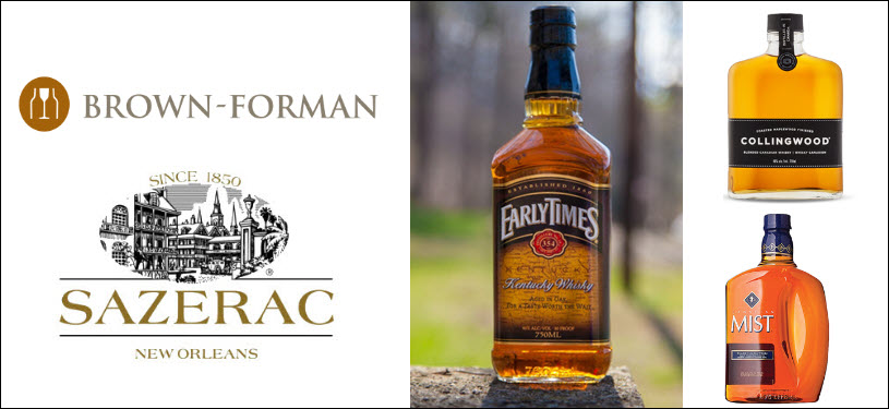 Brown-Forman Sells Early Times, Collingwood & Canadian Mist to Sazerac