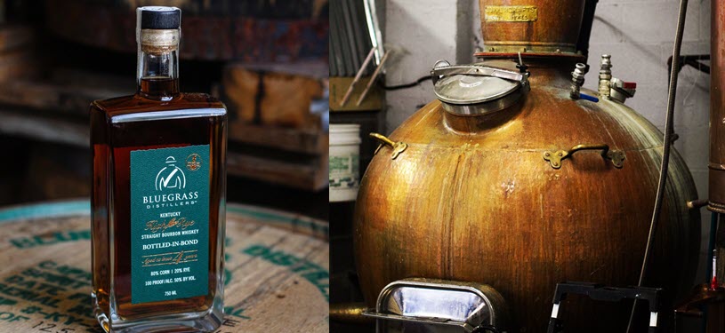 Bluegrass Distillers - Bluegrass Distillers Kentucky High Rye Straight Bourbon Whiskey Bottled-in-Bond