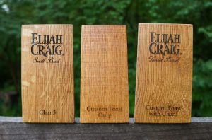 Heaven Hill Distillery - Elijah Craig Toasted Barrel 1794 Kentucky Straight Bourbon Whiskey, Staves - Char 3, Custom Toast Only, Custom Toast with Char 1 Exterior