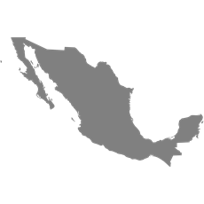 Mexico Distillery Map