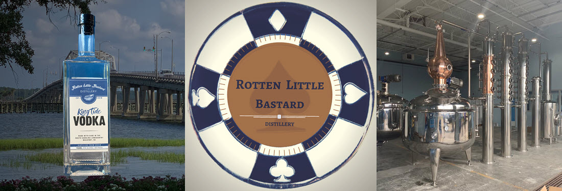 Rotten Little Bastard Distillery - 2139 Boundary St, Ste. 102, Beaufort, South Carolina, 29902