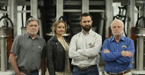 West Virginia Great Barrel Company - Plant Mgr Keith Klahold, Account Manager Cate Crabtree, General Manager Brett Wolfington, Brand Manager Tag Galyean