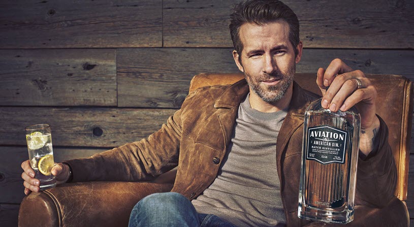 Aviation American Gin - Co-Owner Aviation Gin Ryan Reynolds