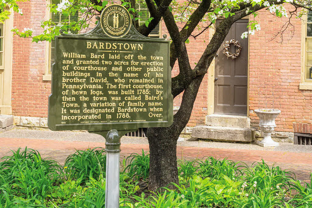 Bardstown the Book - Bardstown Historic Marker