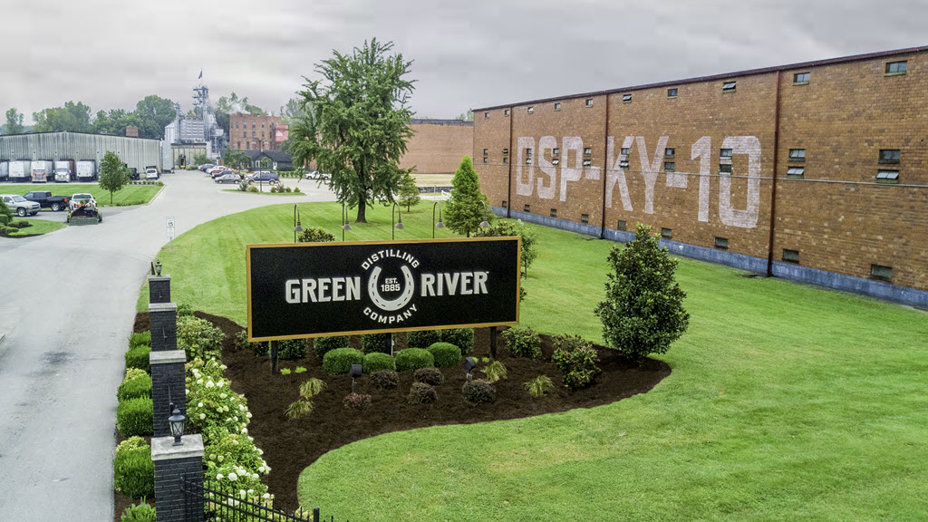 Green River Distilling Co. - Entry to Distillery in Owensboro, Kentucky