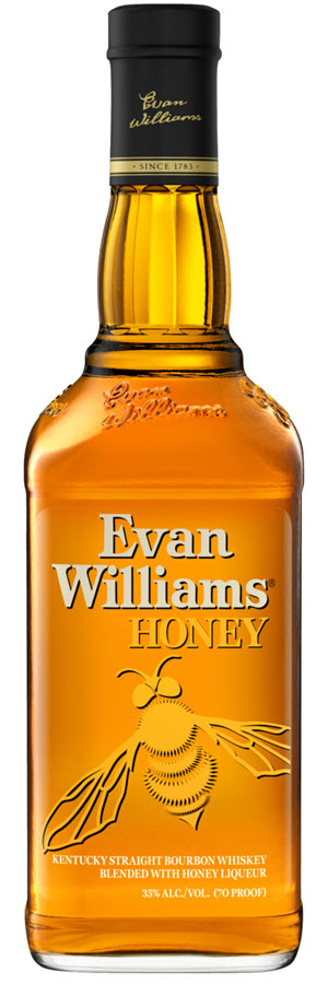 Heaven Hill Distillery - Evan Williams Honey Bourbon 2020 Bottle and Label Redesign