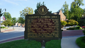 Bardstown - Nelson County, County Named 1784, Historical Marker