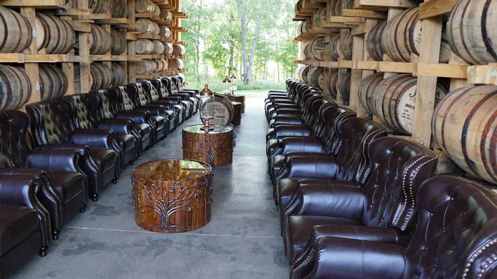 Jeptha Creed Distillery - Bourbon Barrel Warehouse and Tasting Room