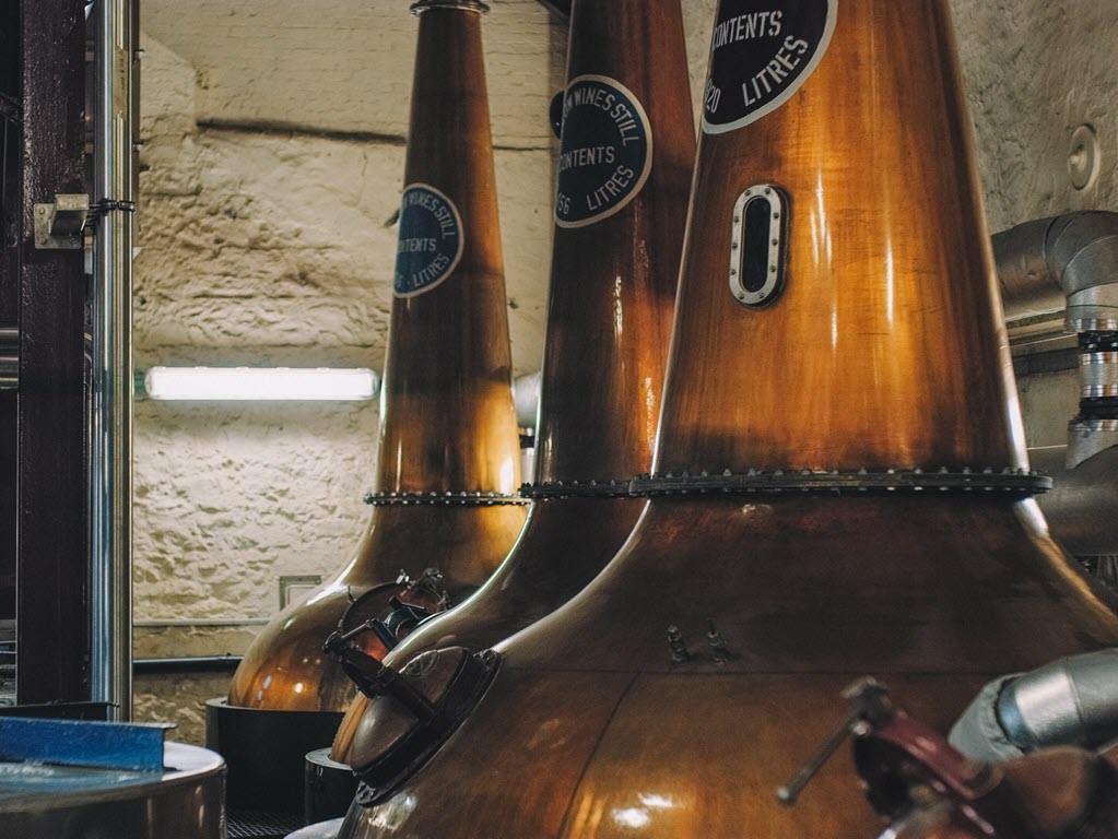 Old Bushmills Distillery Co - Copper Pot Stills