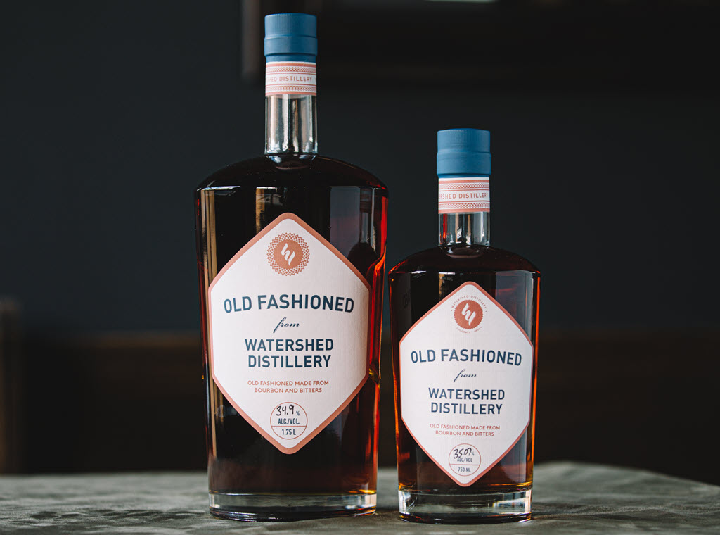 Watershed Distillery - Bottled Old Fashioned, 750mL and 1.75L