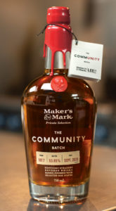 Maker's Mark Distillery - The LEE Initiative Partners with Maker’s to Release “CommUNITY Batch”, Bottle Front