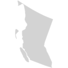 Canada Provinces - British Columbia Distillery Map