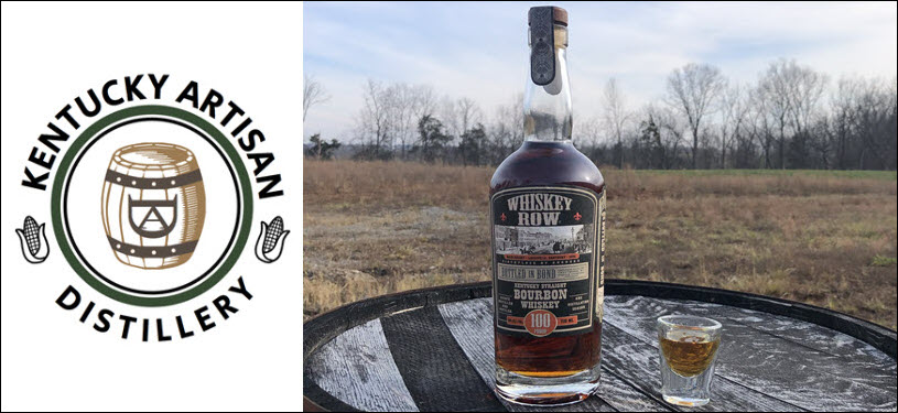 Copperhead Distillery - Whiskey Row Kentucky Straight Bourbon Whiskey Bottled in Bond