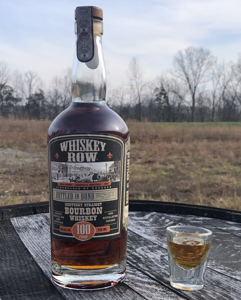 Copperhead Distillery - Whiskey Row Kentucky Straight Bourbon Whiskey Bottled in Bond