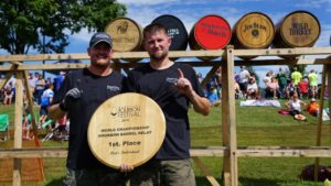 Kentucky Bourbon Festival - World Championship Bourbon Barrel Relay Race, Mens Winner 2018