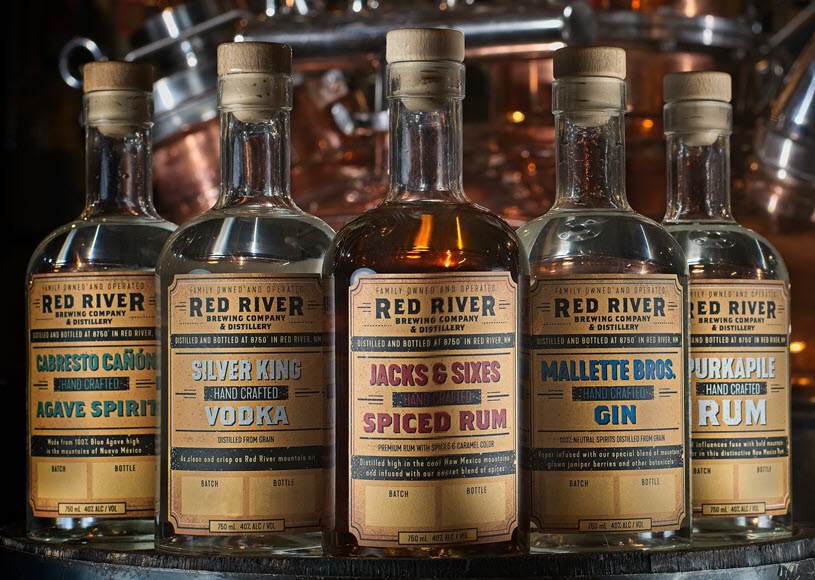 Red River Brewery & Distillery - Spirits, Agave, Vodka, Spiced Rum, Gin, Rum