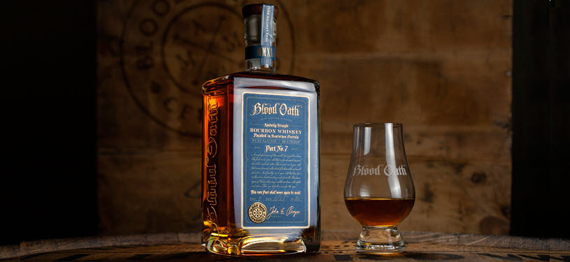 Blood Oath Kentucky Straight Bourbon Whiskey Pact No. 7 Finished in Sauternes Casks