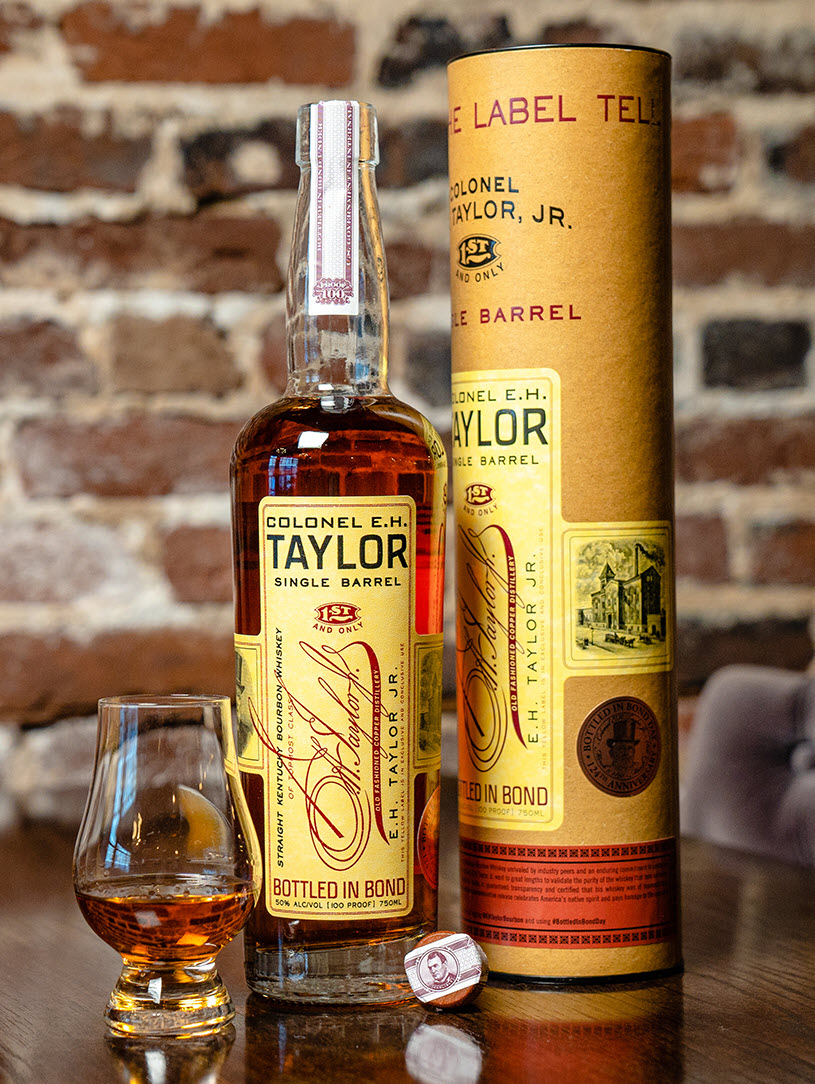 Buffalo Trace Distillery - Colonel E.H. Taylor, Jr. 9 Year Old Bottled-in-Bond Kentucky Straight Bourbon Whiskey
