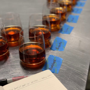 Far North Spirits - Although it was not technically part of this study because data was not gathered, each of the distillates were barrel aged and further assessed for aroma and flavor