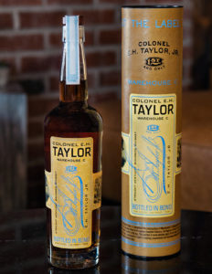 Buffalo Trace Distillery - Colonel E.H. Taylor, Jr. 10 Year Old Bottled-in-Bond Kentucky Straight Bourbon Whiskey, Bottle & Canister 2021