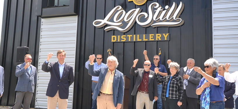 Log Still Distillery - Cheers to the Grand Opening of the Tasting Room