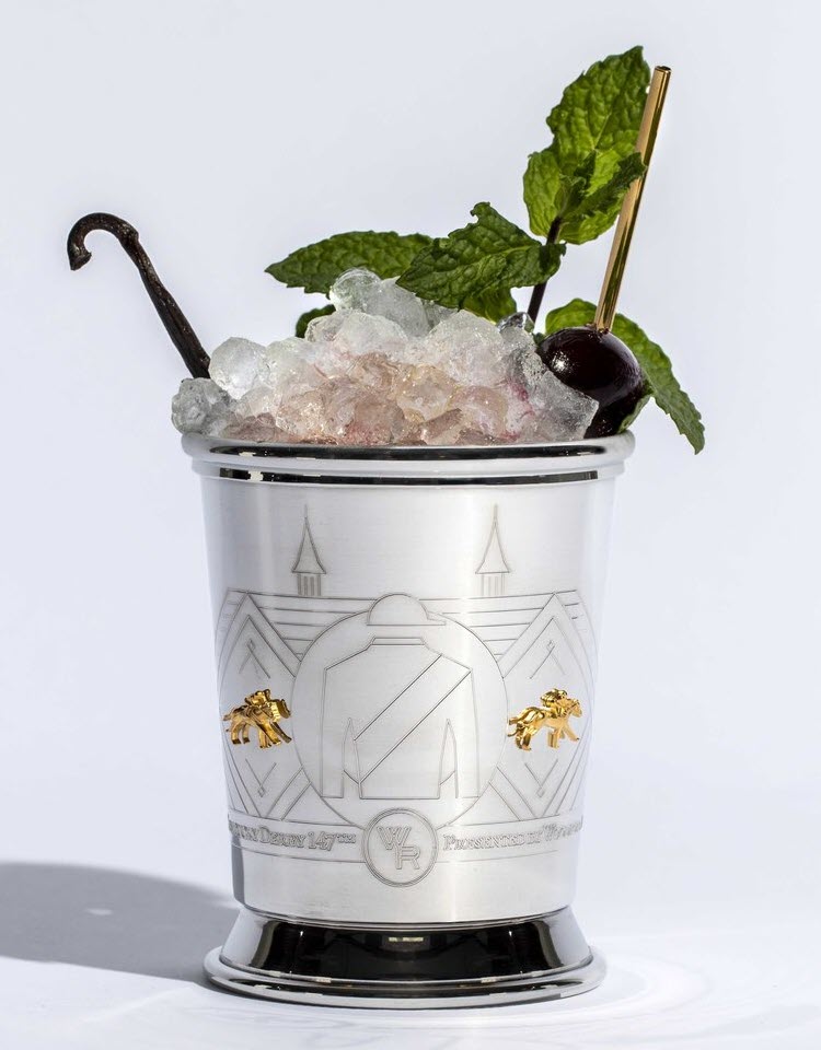 Woodford Reserve Distillery - 2021 Kentucky Derby $1,000 Mint Julep Silver Cup