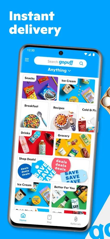 Gopuff - Intant Delivery Service - App Instant Delivery