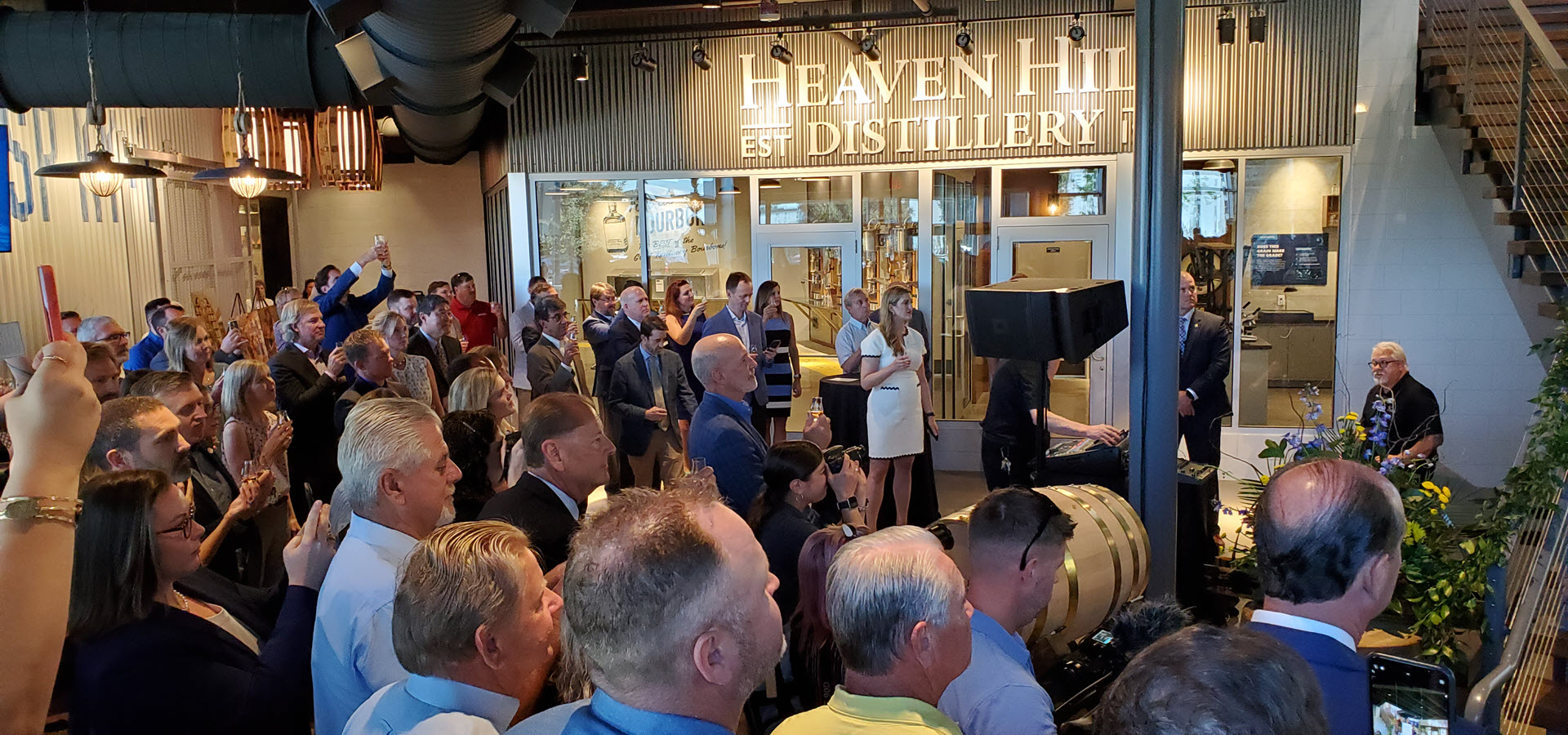 Heaven Hill Bourbon Experience - Grand Opening Crowd