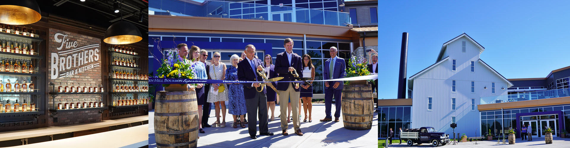 Heaven Hill Bourbon Experience - Visitor Center Ribbon Cutting and Grand Opening